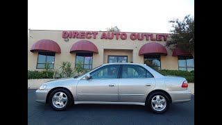 1998 Honda Accord EX V6 video overview and walk around review!