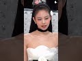 JENNIE MET GALA appearance with the theme ‘Karl Lagerfeld: A Line of Beauty’#trending #jennie