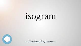 isogram - Smart & Obscure English Words Defined 👁️🔊🗣🧠✅