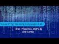 LEC # 11:Working on Timer Control in Windows Form Application. Develop Stop Watch using Timer  C