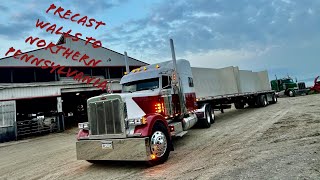 Trucking vlog     The life of a flatbed truck driver 🇺🇸