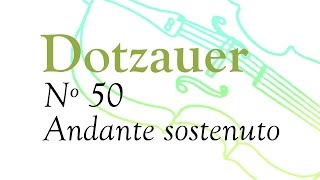 Nº 50 - F. Dotzauer método para violoncello (Volumen 1)