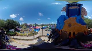 Cookie Drop Drop Tower 360 POV at Sesame Street Sea World Orlando