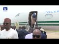 buhari departs abuja for katsina as tenure ends