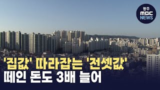 [울산] '집값' 따라잡는 '전셋값'… 떼인 돈도 3배 늘어 (뉴스투데이 2024.11.04 광주MBC)