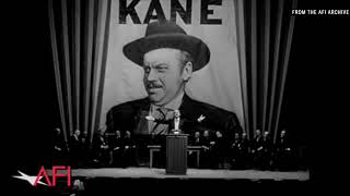 Filmmakers on why CITIZEN KANE is the greatest film of all time - AFI Movie Club