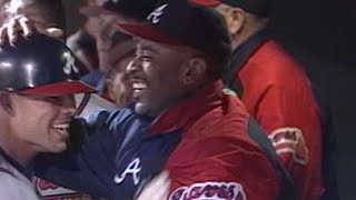 1995 NLDS Gm2: Braves put up four runs in the 9th