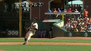 ATL@SF: Blanco hits two-out RBI single to pad lead