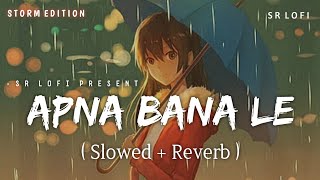 Apna Bana Le - Lofi (Slowed + Reverb) | Arijit Singh | Storm Edition | Bhediya | SR Lofi
