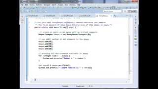 Java util ArrayDeque pollFirst Method Java util ArrayDeque pollLast Method