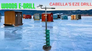 Woods E-Drill -Cabella's EZE Drill Ice Auger Review