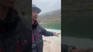 Chandratal lake ki sacchai😳😱full video link👇🏻 #chandratallake #spitivalley #spiticircuit