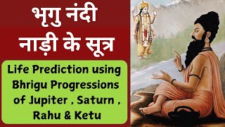 भृगु नंदी नाडी Predictions by Progressions of Jupiter, Saturn Rahu ketu #astrology #bhrigu #zodiac