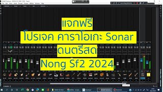 แจกฟรี โปรเจค คาราโอเกะ Sonar ดนตรีสด Nong Sf2 2024 ใช้ Sf2 ล้วน แตกไฟล์ใช้งานเลย พร้อมวิธีนำไปใช้