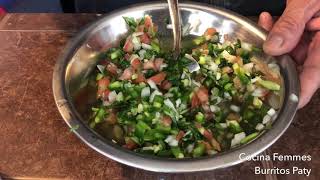 pico de gallo - la cocina de paty cocina femmes