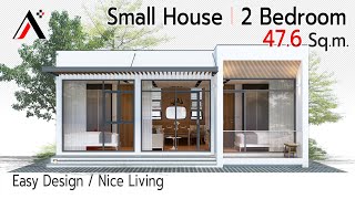 Small House 2 Bedroom | 47.60 Sq.m. | Simply Design