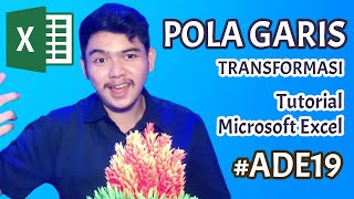 Transformasi Untuk Meluruskan Pola Garis ~ Tutorial Excel #ANDEK19