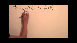 MAT 060 Integer Equation Solving Part 3