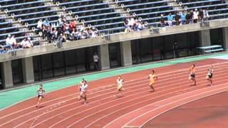 2012年高校総体熊本大会『男子２00ｍ準決勝』3組