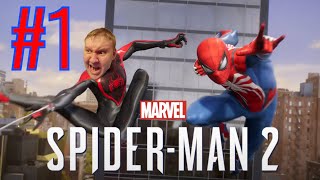 #1 ПЕРВЫЙ РАБОЧИЙ ДЕНЬ ➤ Прохождение Spider-Man 2 (2023) на PC