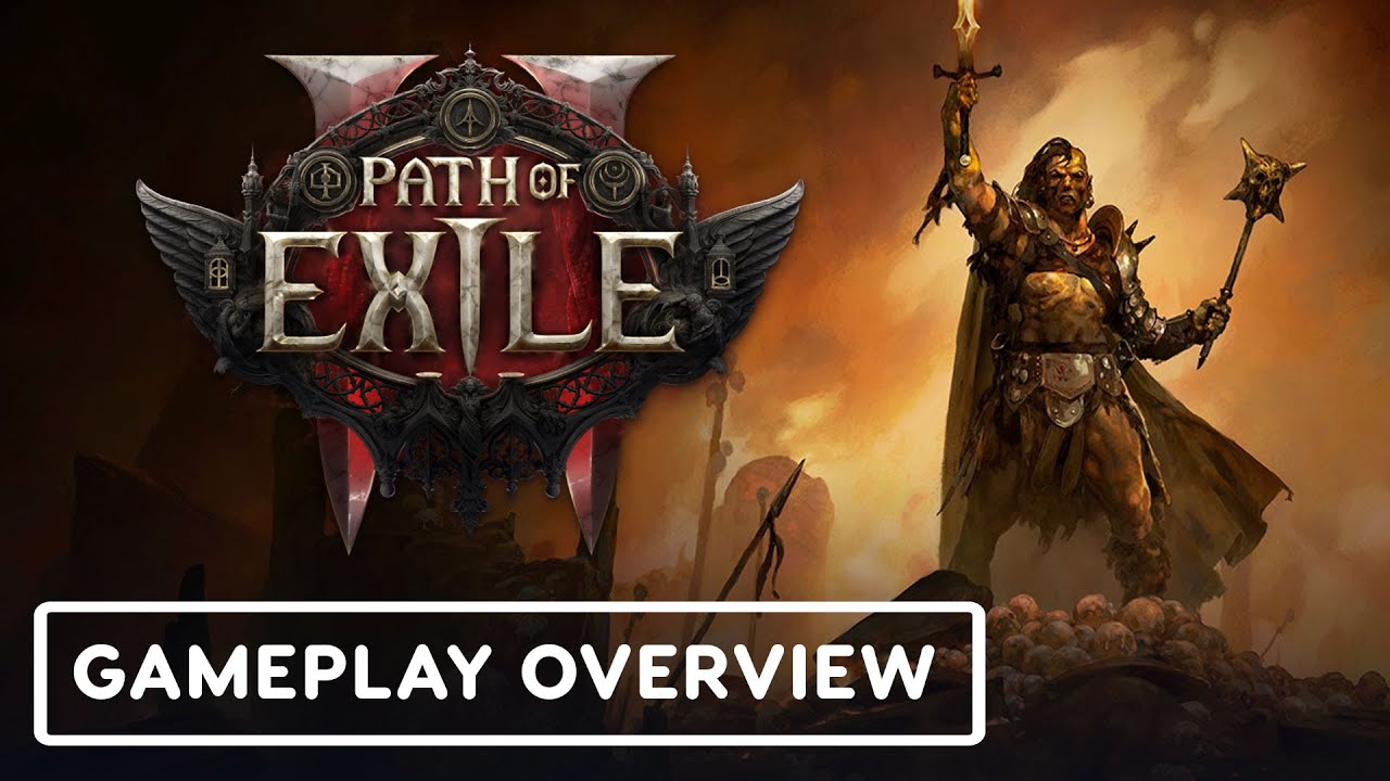 Path Of The Exile 2 - Official Gameplay Overview - YouTube