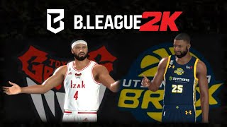 『B.League2K 24-25』宇都宮ブレックス vs 富山グラウジーズ　|NBA2K