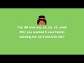 Jessie Reyez F*** Being Friends (Lyrics)