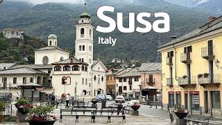 Susa, Italy: Roman Heritage Sites & Fairytale Village | Guided Walking Tour With Captions