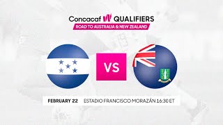 2022 Concacaf Women Qualifiers | Honduras vs British Virgin Islands | Group E