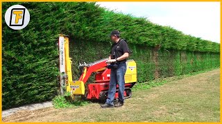 ⚡ Satisfying Incredible Hedge Trimming \u0026 Grass Cutting Machines ▶ 6  [with TechFind Commentary]