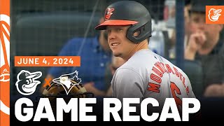 Orioles vs. Blue Jays Game Highlights (6/4/24) | MLB Highlights