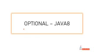 JAVA 8 - Optional class In TAMIL
