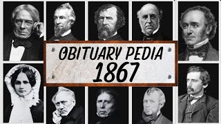 Famous People We've Lost in 1867 - Obituary in 1867