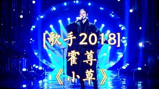 HD高清音质 【歌手2018】 霍尊  -《小草》 无杂音清晰版本 【最终大魔王出场！第8期歌手第一名之作！高音完美呈现】