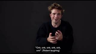 Robert Pattinson: ar, ar, ar