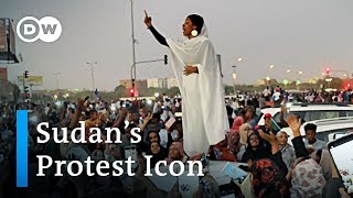 Sudan's 'Nubian Queen' becomes a protest icon | DW News