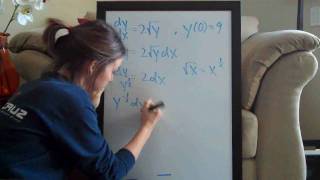 Differential Equations Example 4 (KristaKingMath)