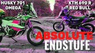 Einhörner existieren! KTM 690 Rally od. Husqvarna 701 Omega als Reiseenduro mit Rally-Feeling