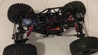 Gmade r1 full brushless set up with 3s