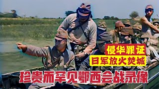 1943年鄂西會戰戰場影像，10萬日軍大進攻南縣和安鄉淪陷