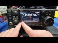 icom ic 9700 a quick look as i familiarise myself with the radio functions.