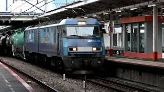 【JR貨物】EH200形21号機+タキ　豊田駅通過