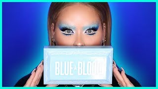 Trying The BLUE BLOOD Collection by Jeffree Star!