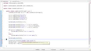 Implementing a Linked List in Java (part 2 of 3)