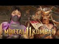 Mortal Kombat 11 - All Mileena VS Shao Kahn Intro Dialogue!