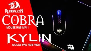 Redragon - Cobra M711+Kylin P008BK