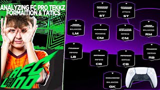 ✅THIS IS THE FC PRO TEKKZ FORMATION & CUSTOM TACTICS IN FC 25 FC PRO OPEN QUALIFIERS🔥