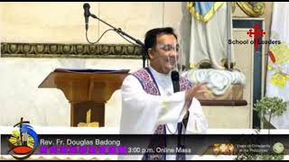 Mar. 12, 2021 Homily Fr Douglas Badong | Marcos 12:28-34 Ang nagmamahal ang nakakatupad sa batas