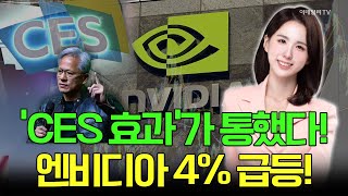 🚀[출근길 경제] 'CES 효과'가 효과 통했다! 엔비디아 4% 급등! | Market Signal (20250107)