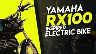 This Electric Motorcycle is Inspired with Yamaha RX100, But Costs 20 Times ➡ JustEV